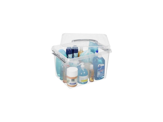 Sunware q-line opbergbox transparant 22 liter 40x30x26cm