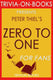 Zero to one: notes on startups, or how to build the future by peter thiel (trivia-on-books)