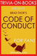 Trivia-on-books - code of conduct: by brad thor (trivia-on-books)