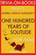 Trivia-on-books - one hundred years of solitude by gabriel garcia marquez (trivia-on-book)