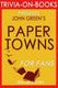 Paper towns by john green (trivia-on-books)