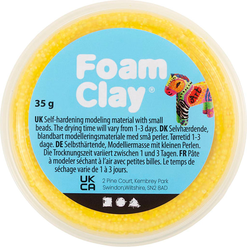 Afbeelding laden in galerijviewer, Https: www.cchobby.nl foam-clayr-geel-35-gr-1-doosje-789248
