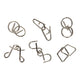 Metalen mini breinpuzzel