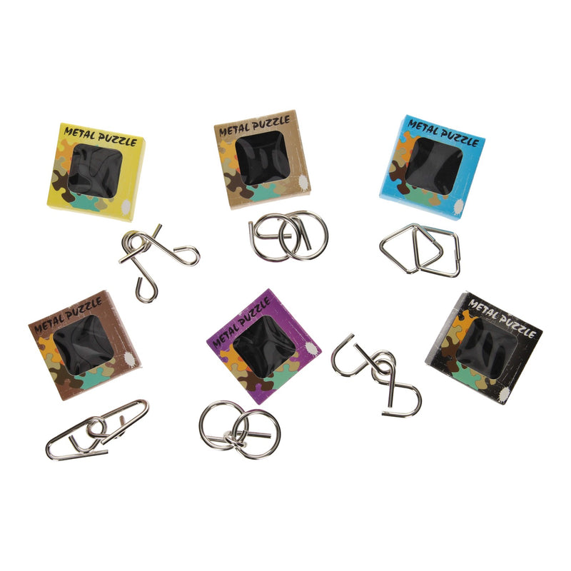 Afbeelding laden in galerijviewer, Metalen mini breinpuzzel
