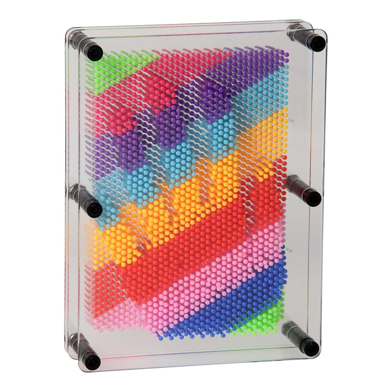 Afbeelding laden in galerijviewer, Spijkerkunst Regenboog Groot
