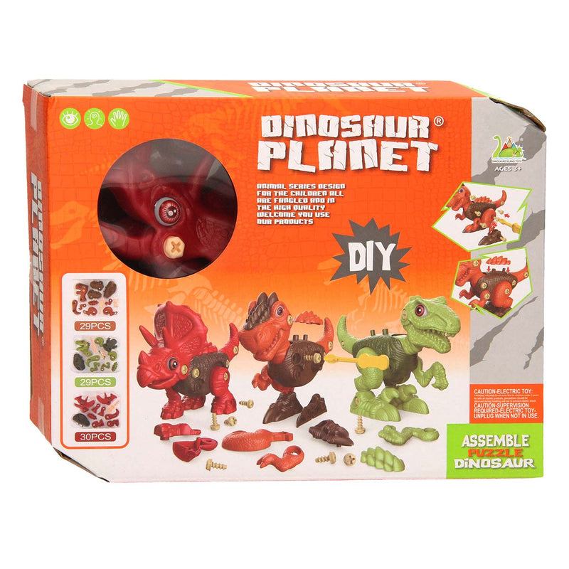 Afbeelding laden in galerijviewer, Triceratops - bouw je eigen dino
