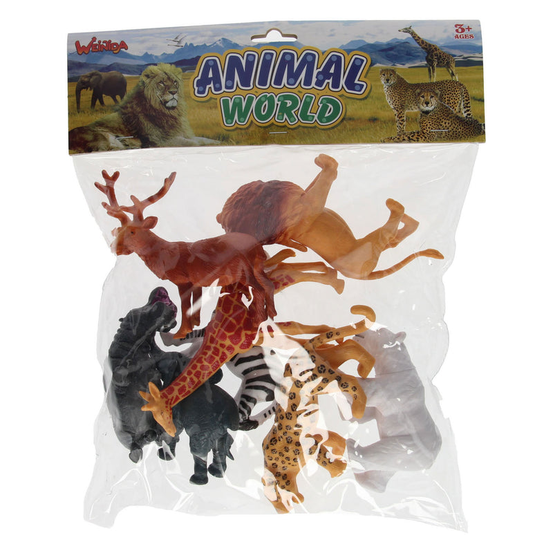 Afbeelding laden in galerijviewer, Wilde dieren, 8st.
