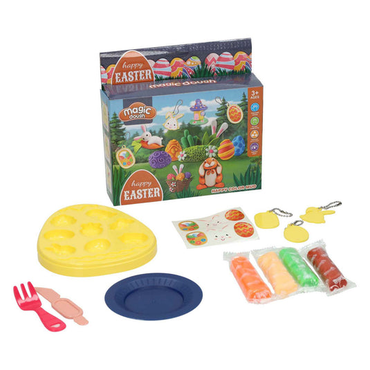 Kleiset pasen - 4 kleuren klei