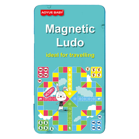 Ludo magnetisch in blik
