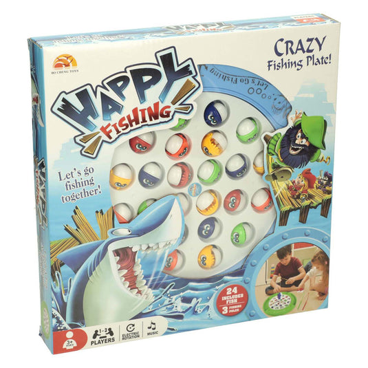 Visspel met muziek