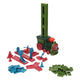 Domino set met trein, 129dlg.