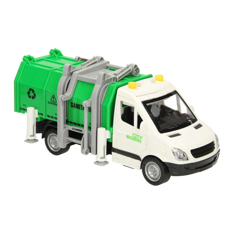 Afbeelding laden in galerijviewer, Recyclewagen met licht en geluid
