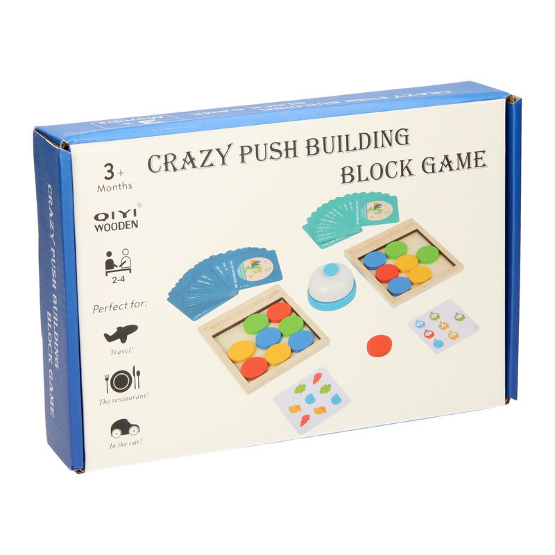 Afbeelding laden in galerijviewer, Houten schuifpuzzel duel met bel spel
