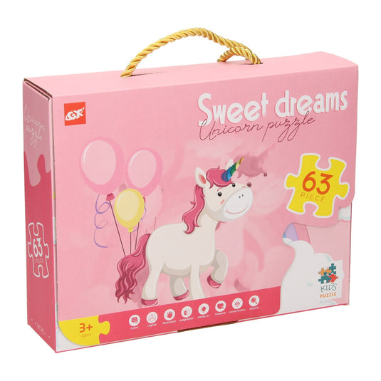Legpuzzel sweet dreams unicorn, 63st.