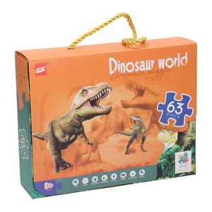 Legpuzzel dino wereld, 63st.