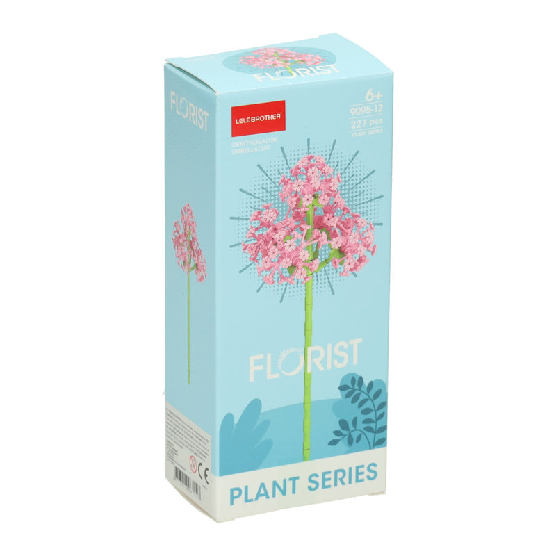 Afbeelding laden in galerijviewer, Lobbes bloemen bouwset roze - 227dlg.
