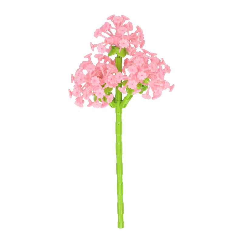 Afbeelding laden in galerijviewer, Lobbes bloemen bouwset roze - 227dlg.
