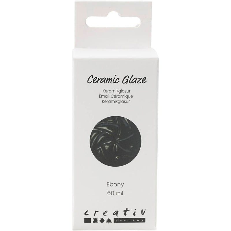 Afbeelding laden in galerijviewer, Https: www.cchobby.nl keramiek-glazuur-984-1101-c-dekkend-ebony-60-ml-1-doosje
