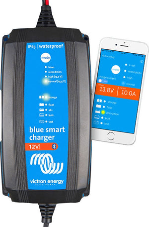 Victron blue smart charger 10a - 12v acculader auto camper caravan boot