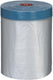 Kip 3833 - weefsel masker - blauw - 1500mmx20m - textiel afplaktape met pe-laag voor vlot afdekken - statisch hechtend voor binnen en buiten - temperatuurbestendig tot 30°c