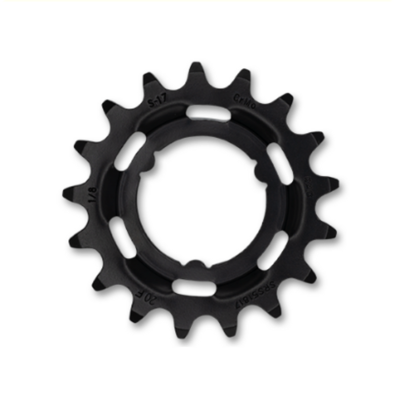 Afbeelding laden in galerijviewer, KMC Shimano tandwiel 17t, Chromoly Black
