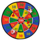 Lobbes dartbord met klittenband
