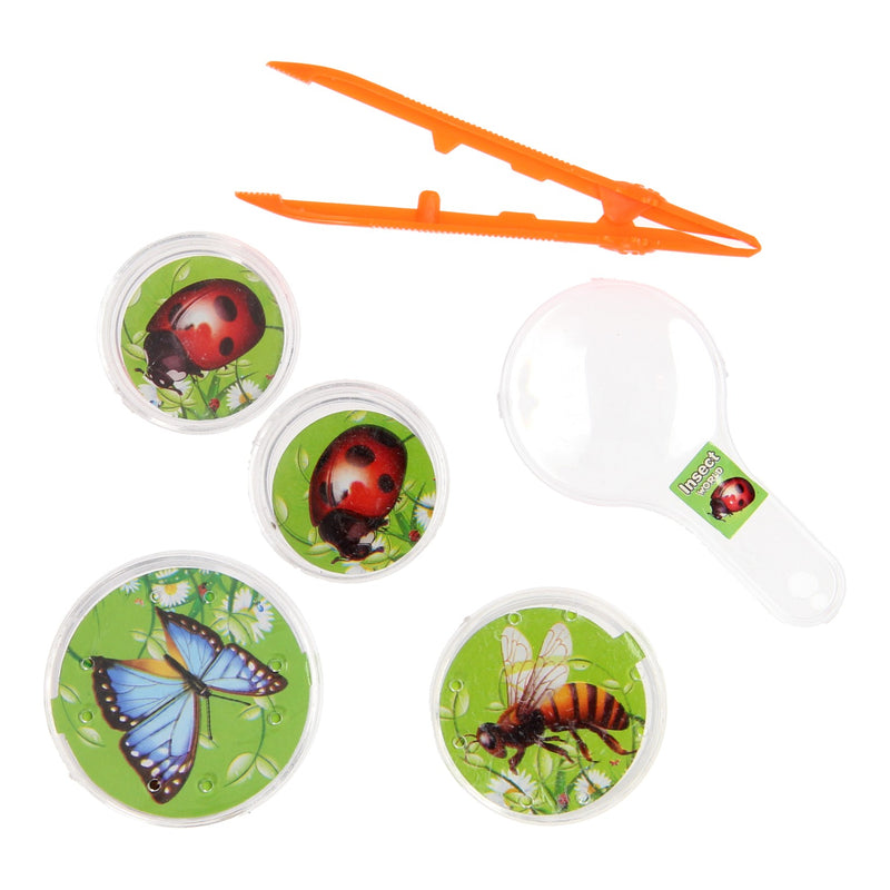 Afbeelding laden in galerijviewer, Bugs world insecten observatiesetje, 5dlg
