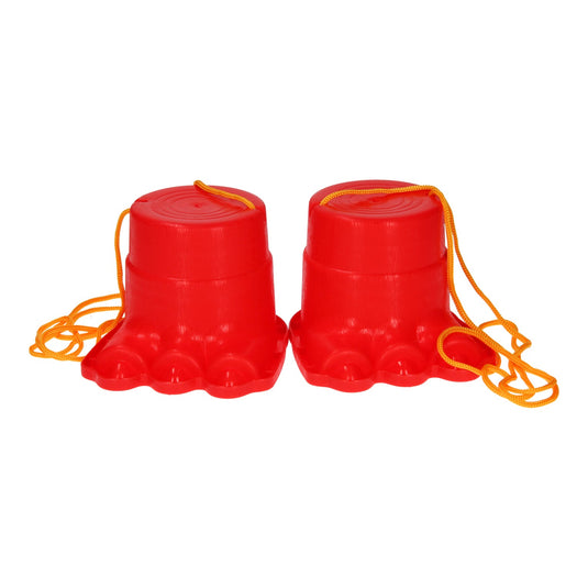 Loopklossen dino - rood
