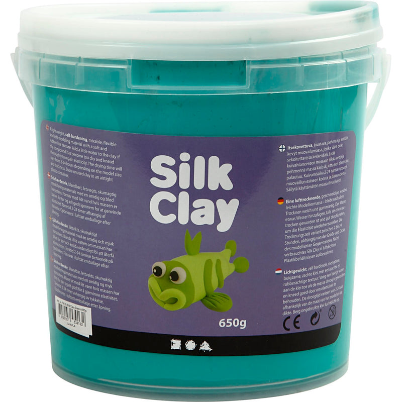 Afbeelding laden in galerijviewer, Https: www.cchobby.nl silk-clayr-groen-650-gr-1-emmer
