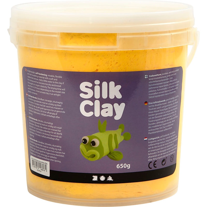 Afbeelding laden in galerijviewer, Https: www.cchobby.nl silk-clayr-geel-650-gr-1-emmer
