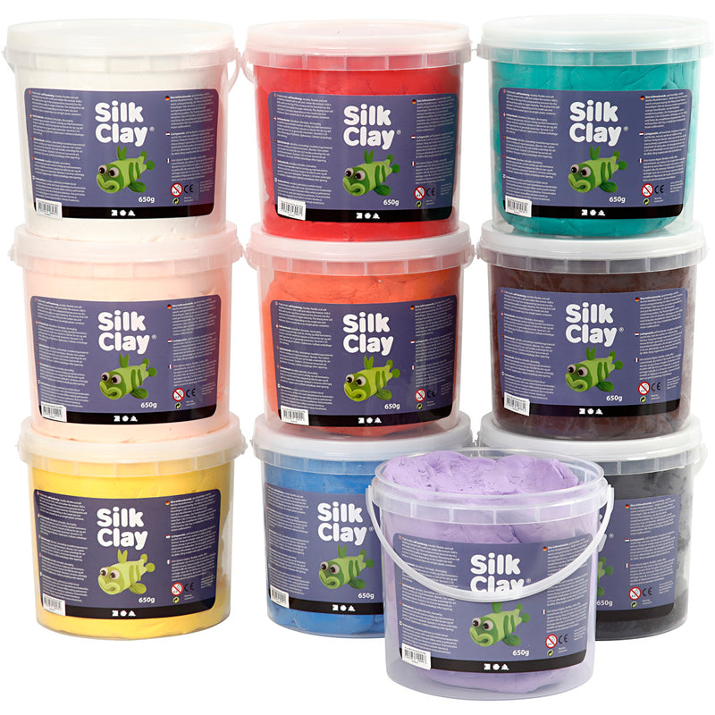 Afbeelding laden in galerijviewer, Https: www.cchobby.nl silk-clayr-diverse-kleuren-10x650-gr-1-doos
