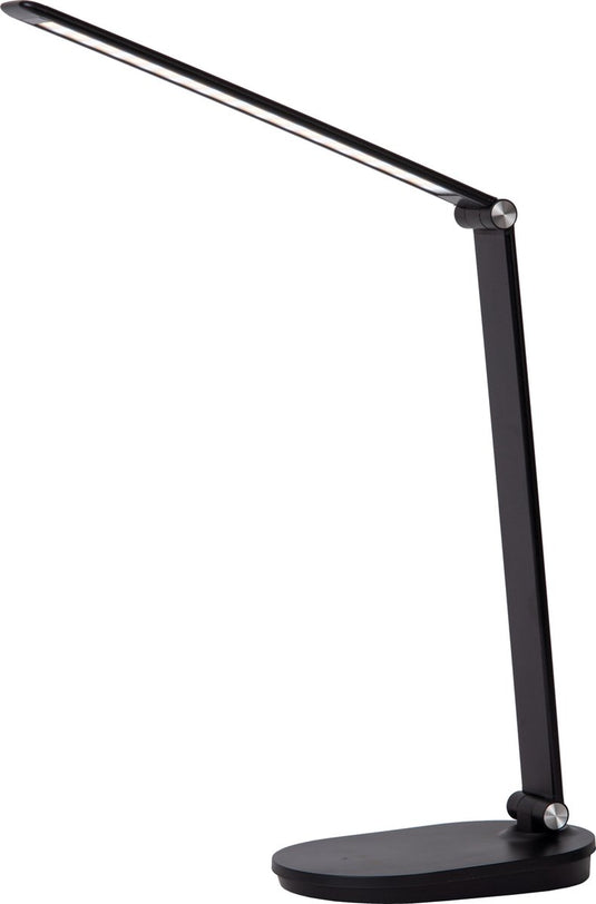 Lucide aldwin - bureaulamp - led dimbaar - cct - 1x8w 2800k 6500k - zwart