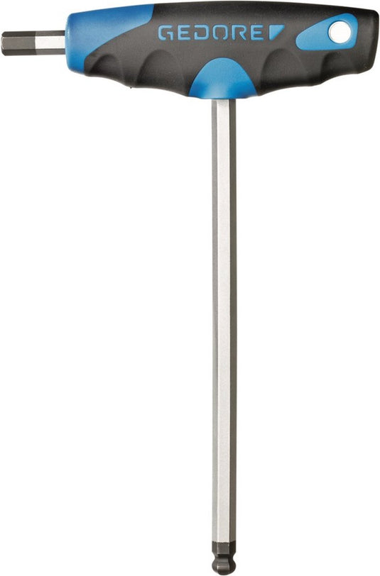 Gedore dt 2142 haakse inbussleutel met 2c-t-greep - 6mm
