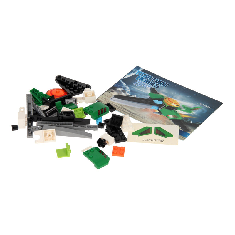 Afbeelding laden in galerijviewer, Bouwset titan heroes - space groen, 51dlg.
