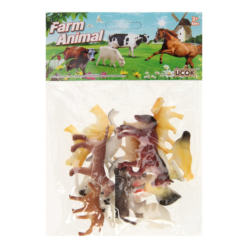 Afbeelding laden in galerijviewer, Boerderijdieren, 12st.
