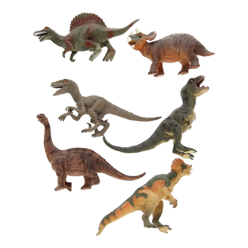 Afbeelding laden in galerijviewer, Dinosaurus luxe speelset, 6st.
