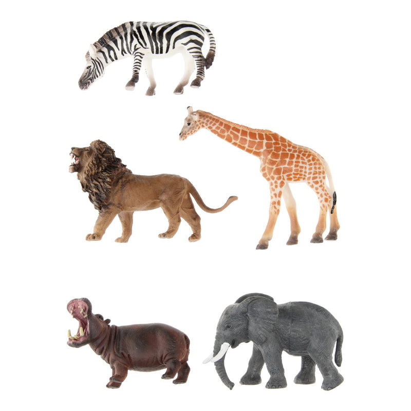 Afbeelding laden in galerijviewer, Wilde dieren luxe speelset, 5st.
