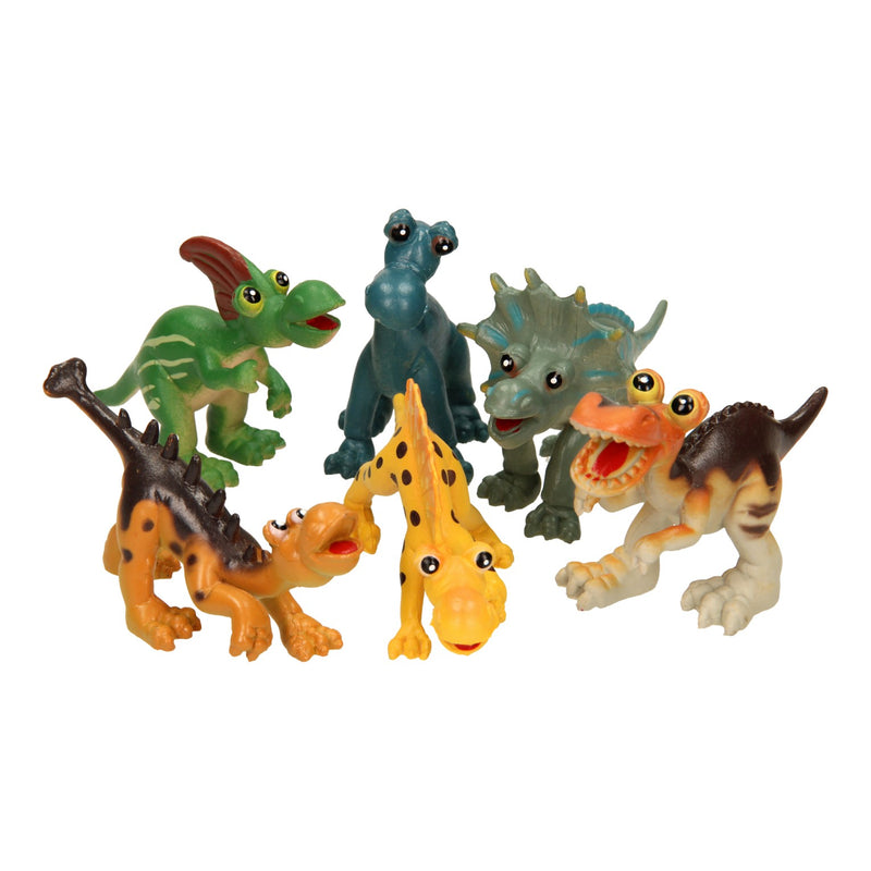 Afbeelding laden in galerijviewer, Guitige dino's speelset, 6dlg.
