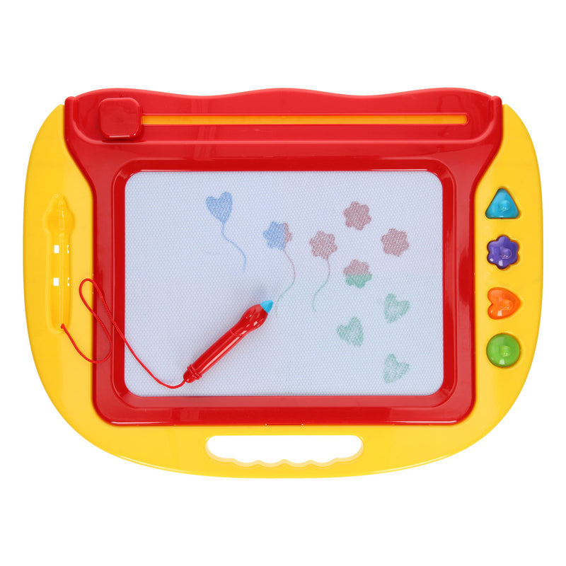 Afbeelding laden in galerijviewer, Magnetisch Tekenbord XL - Geel Rood
