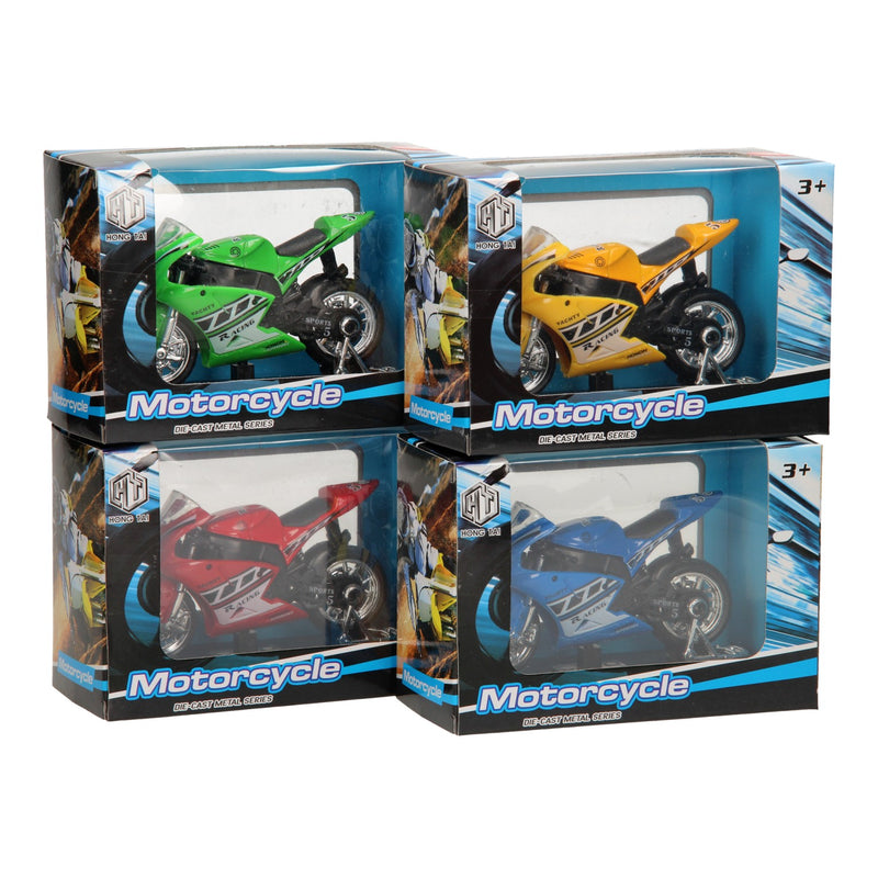 Afbeelding laden in galerijviewer, Die-cast Motor met Geluid

