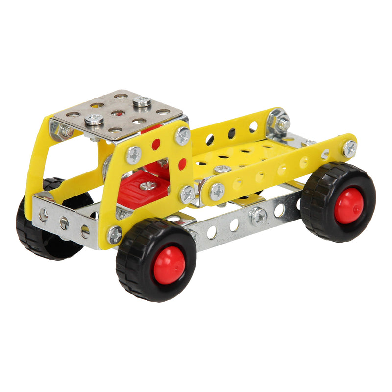 Afbeelding laden in galerijviewer, Lobbes constructieset metaal kiepwagen, 83dlg.
