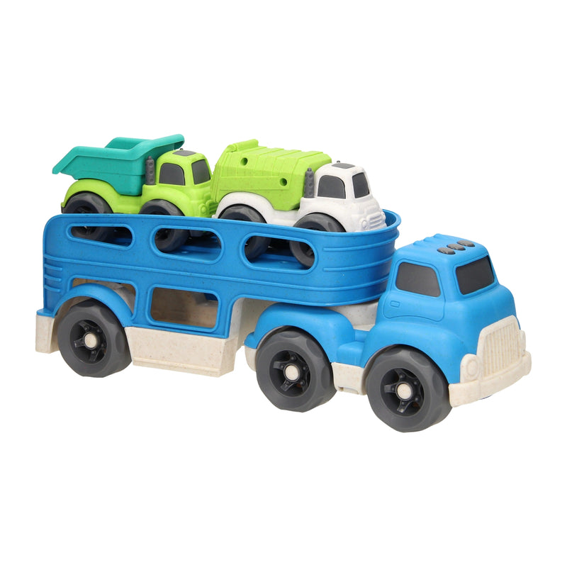 Afbeelding laden in galerijviewer, Autotransporter recycle - blauw
