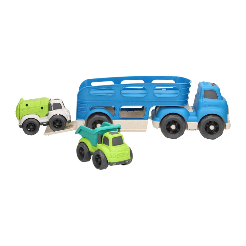 Afbeelding laden in galerijviewer, Autotransporter recycle - blauw
