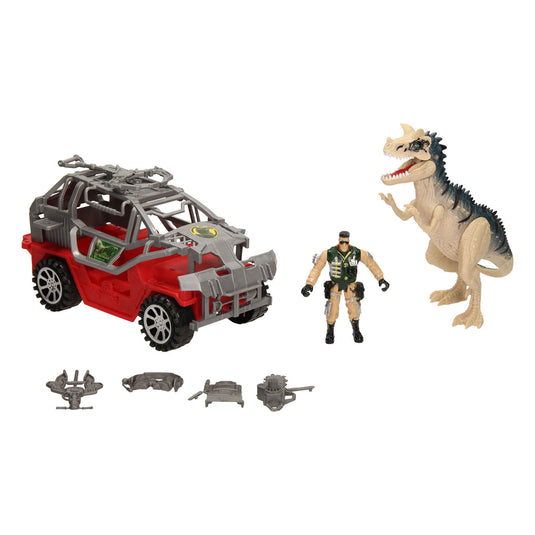 Dinosaurus speelset rood