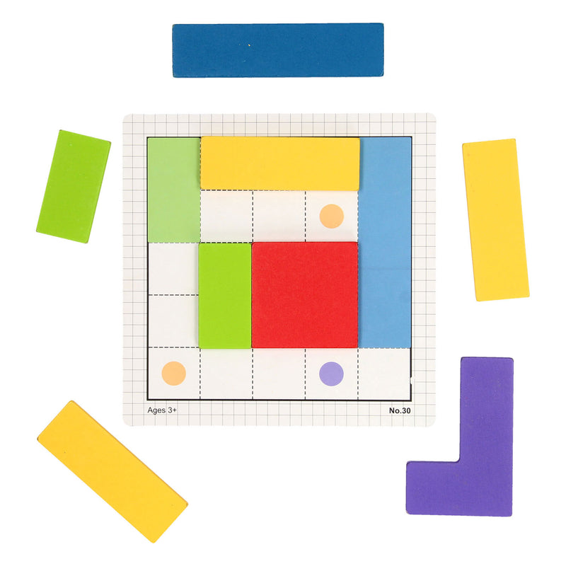 Afbeelding laden in galerijviewer, Lobbes speelgoed bv iq puzzel hout
