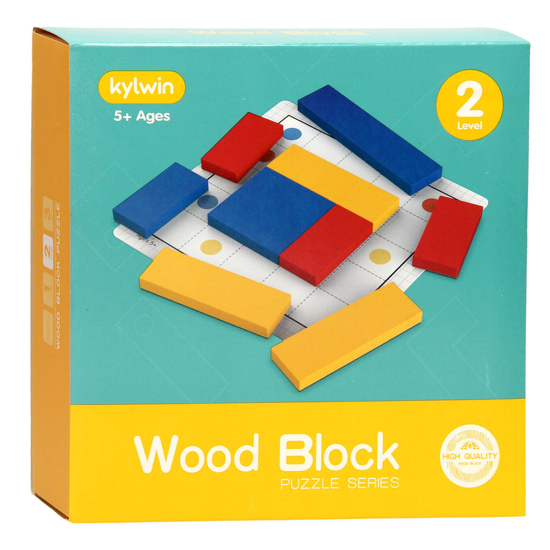 Afbeelding laden in galerijviewer, Iq puzzel hout, niveau 2
