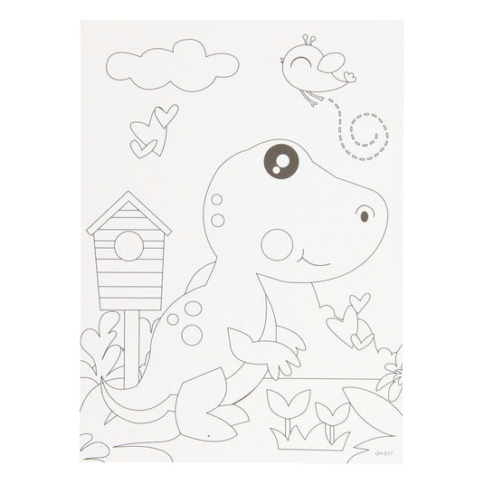 Scratch kaarten dino's