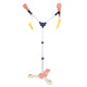 Duo Microfoon Standaard Roze