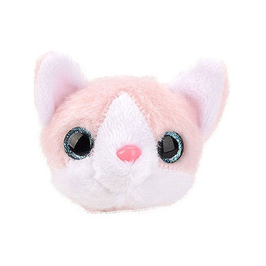 Lobbes pluche klaparmband katje roze