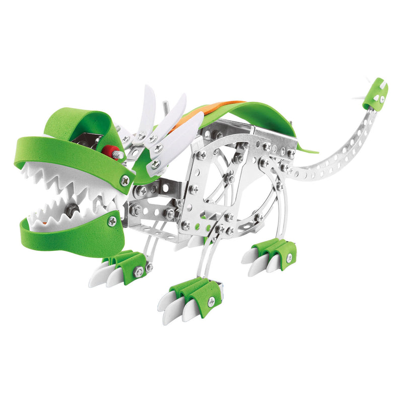 Afbeelding laden in galerijviewer, Lobbes metalen bouwset dino triceratops
